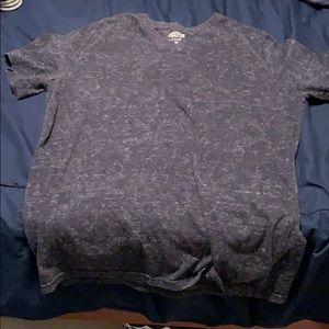 dark blue vneck t-shirt